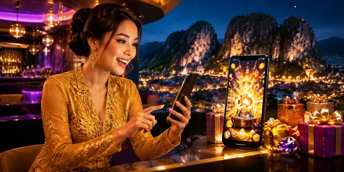 Pemain dari Ipoh mengakses kasino mudah alih r100 melalui telefon pintar